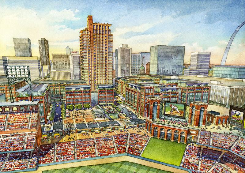BALLPARK VILLAGE - Daytime Aerial